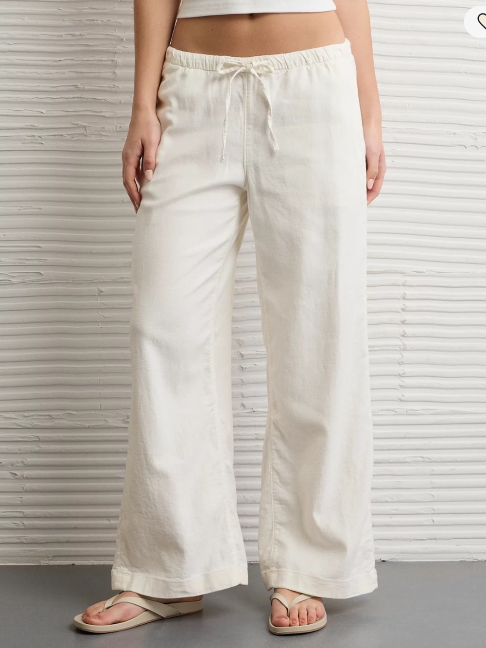 American Eagle Linen Blend Pants